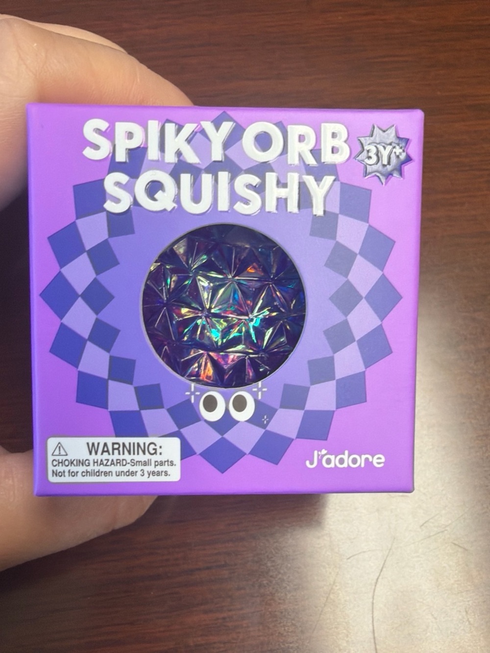 Adore Spiky Orb Squishy - Purple